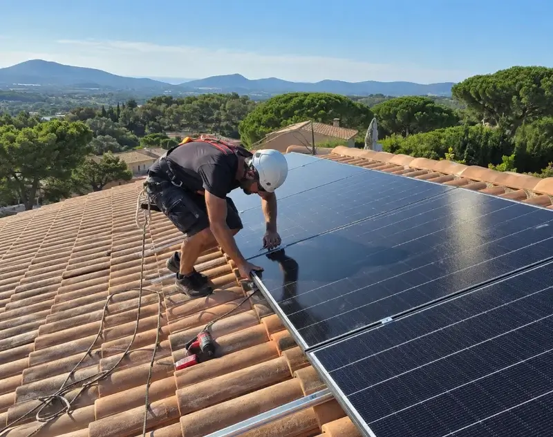 Installateur panneaux solaires Saint-Broladre — pose photovoltaïque sur toiture
